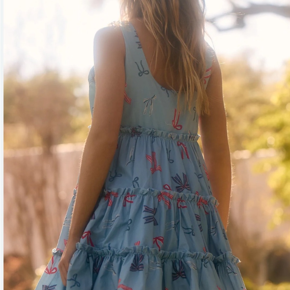 🆕 Ivy City Co Phoebe Dress in Bows - - Picture 3 of 3